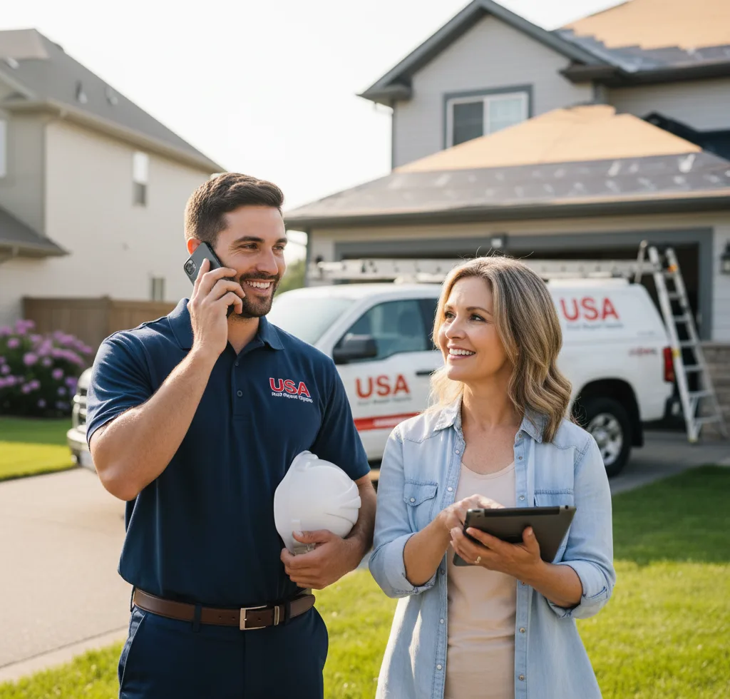 USA Roof Repair Experts customer support in Hopkinsville